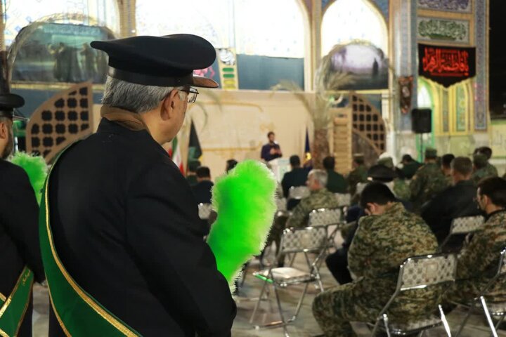 تصاویر/ اجتماع و رزمایش اقتدار بسیجیان در آستان مقدس امامزاده شاه سیدعلی(ع)قم