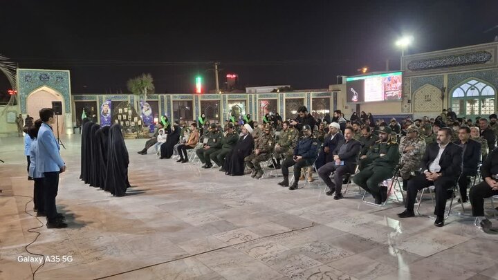 تصاویر/ اجتماع و رزمایش اقتدار بسیجیان در آستان مقدس امامزاده شاه سیدعلی(ع)قم