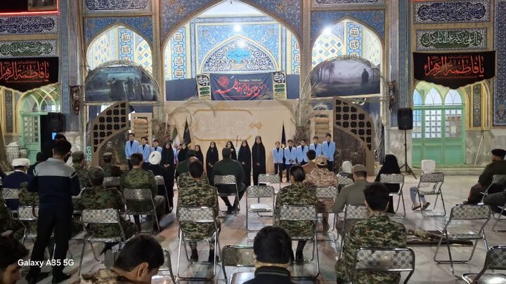 تصاویر/ اجتماع و رزمایش اقتدار بسیجیان در آستان مقدس امامزاده شاه سیدعلی(ع)قم