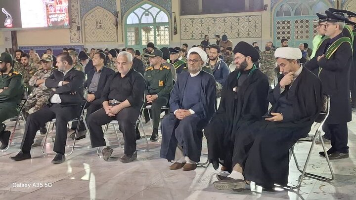 تصاویر/ اجتماع و رزمایش اقتدار بسیجیان در آستان مقدس امامزاده شاه سیدعلی(ع)قم