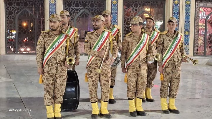 تصاویر/ اجتماع و رزمایش اقتدار بسیجیان در آستان مقدس امامزاده شاه سیدعلی(ع)قم