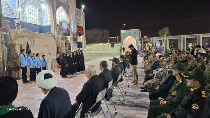 تصاویر/ اجتماع و رزمایش اقتدار بسیجیان در آستان مقدس امامزاده شاه سیدعلی(ع)قم