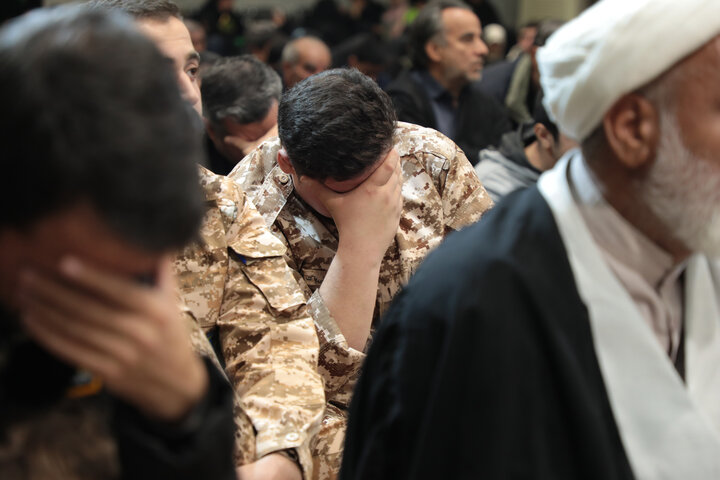 تصاویر/ همایش گرامیداشت هفته بسیج در آستان مقدس امامزاده علی بن جعفر(ع)