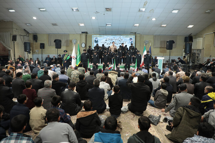 تصاویر/ همایش گرامیداشت هفته بسیج در آستان مقدس امامزاده علی بن جعفر(ع)