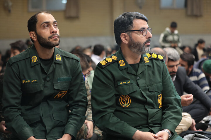 تصاویر/ همایش گرامیداشت هفته بسیج در آستان مقدس امامزاده علی بن جعفر(ع)