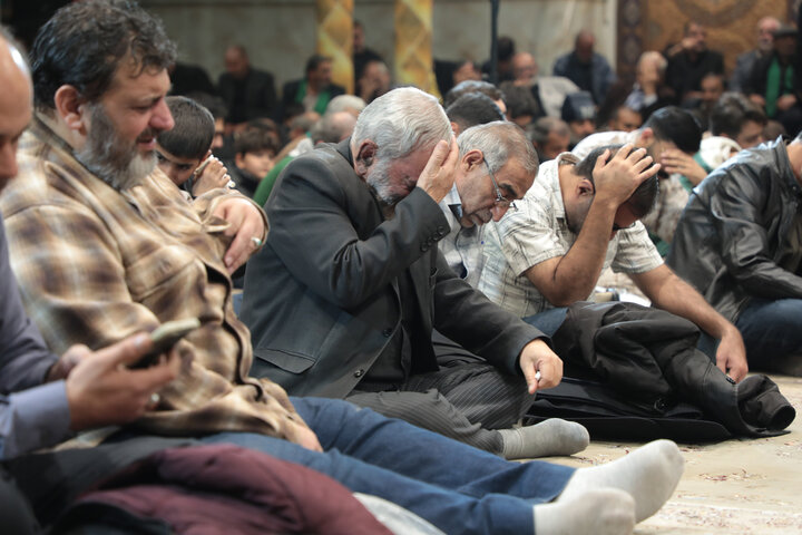 تصاویر/ همایش گرامیداشت هفته بسیج در آستان مقدس امامزاده علی بن جعفر(ع)