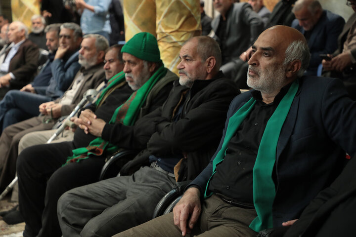 تصاویر/ همایش گرامیداشت هفته بسیج در آستان مقدس امامزاده علی بن جعفر(ع)