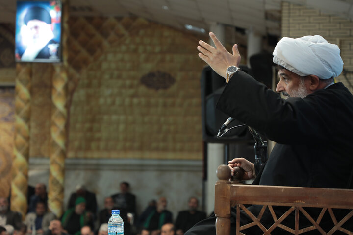 تصاویر/ همایش گرامیداشت هفته بسیج در آستان مقدس امامزاده علی بن جعفر(ع)