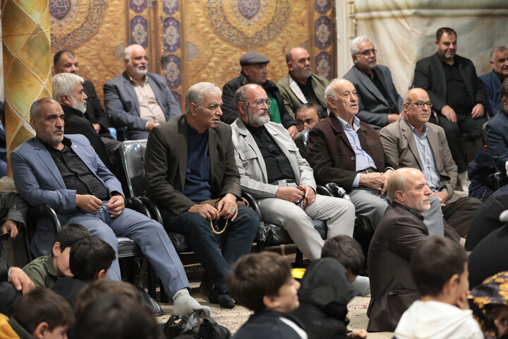 تصاویر/ همایش گرامیداشت هفته بسیج در آستان مقدس امامزاده علی بن جعفر(ع)
