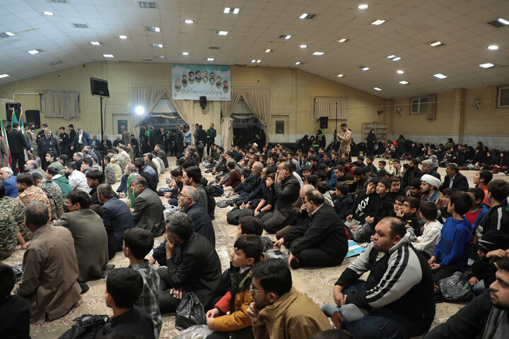 تصاویر/ همایش گرامیداشت هفته بسیج در آستان مقدس امامزاده علی بن جعفر(ع)