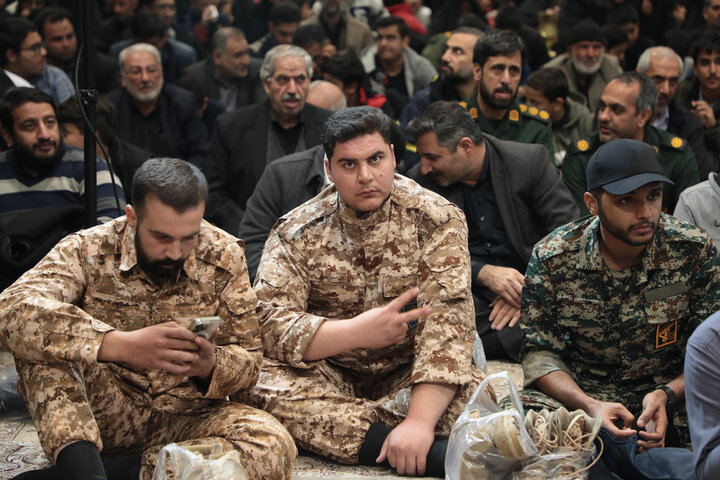 تصاویر/ همایش گرامیداشت هفته بسیج در آستان مقدس امامزاده علی بن جعفر(ع)