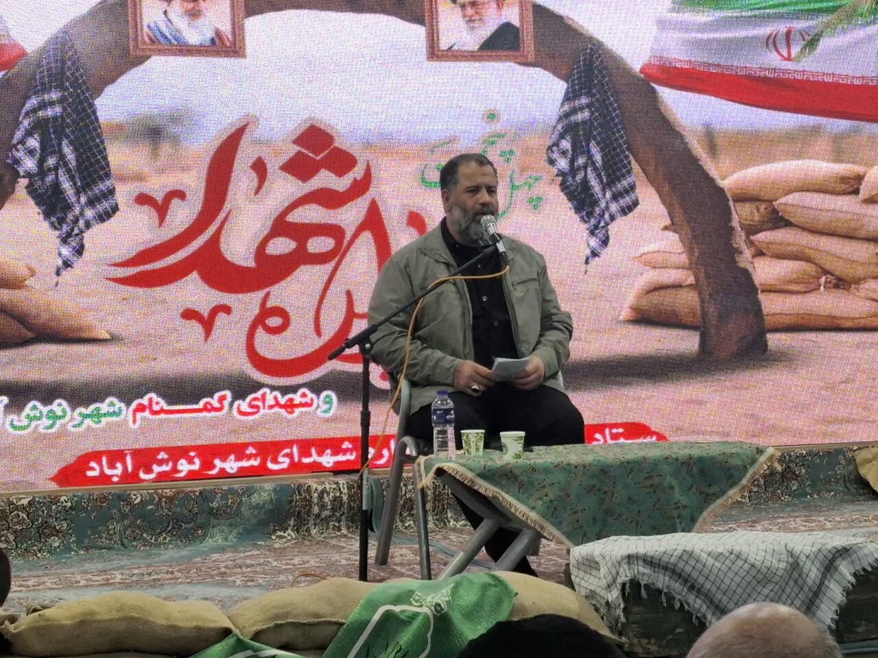 فیلم| چهل و پنجمین یادواره شهدای نوش آباد