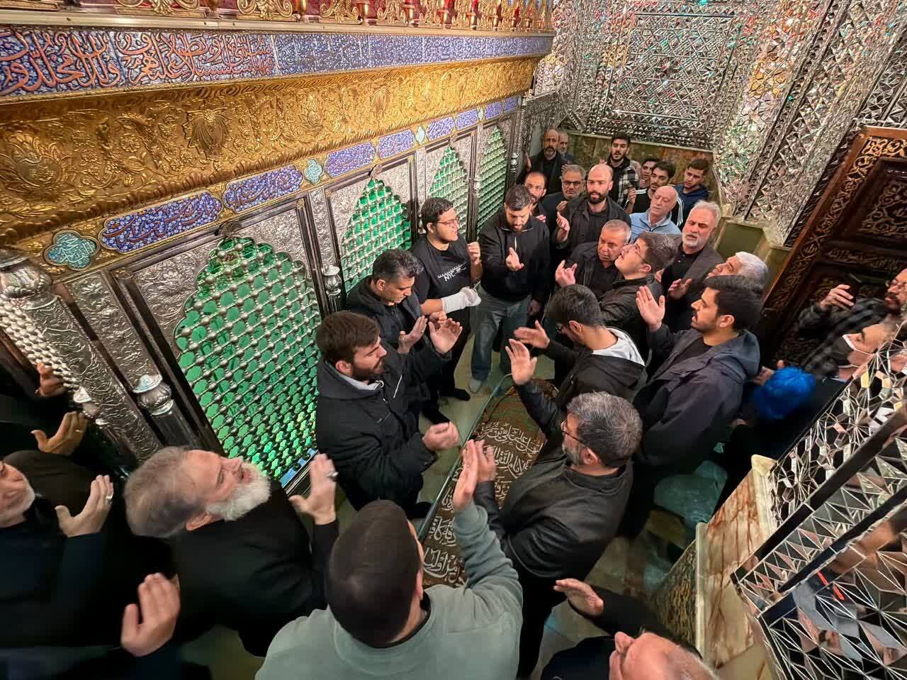 فیلم/ مراسم تشییع خادم اهل‌بیت(ع) و پدر شهید در امامزاده صالح(ع)