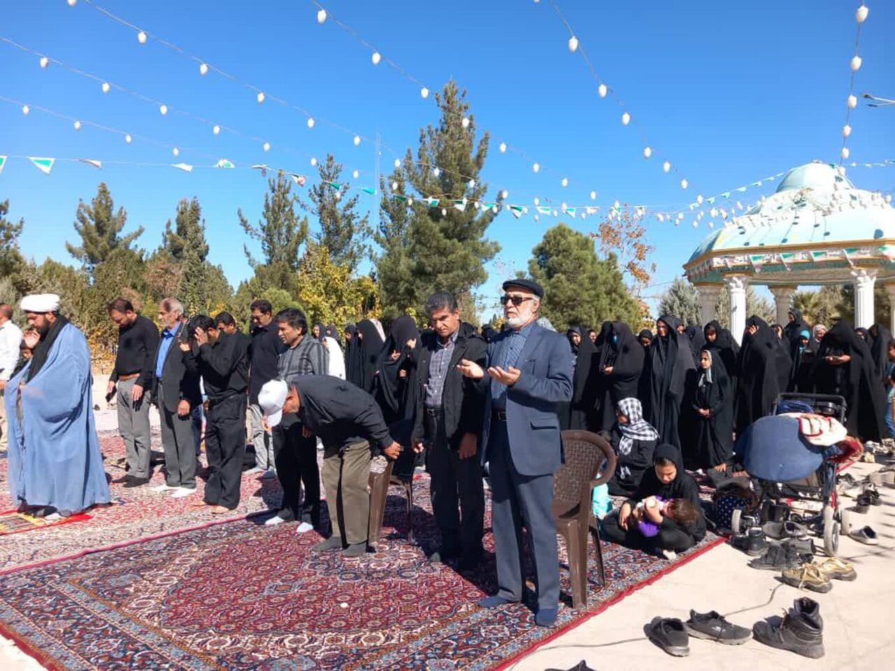 نماز باران در هماشهر سیرجان اقامه شد