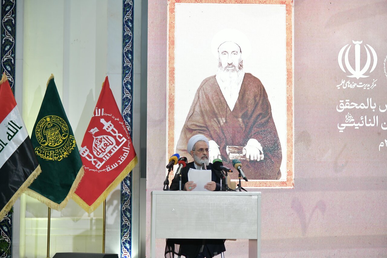 آیت اللہ اعرافی: آج بھی نجف و قم کے مراجع کرام، میرزا نائینی (رح) کی طرح استعمار کے مقابل سیسہ پلائی دیوار ہیں