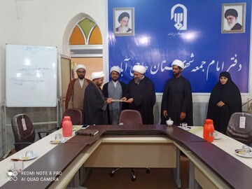 حجت‌الاسلام دهباشی مدیر جدید تبلیغ مدرسه علمیه حاجی‌آباد شد