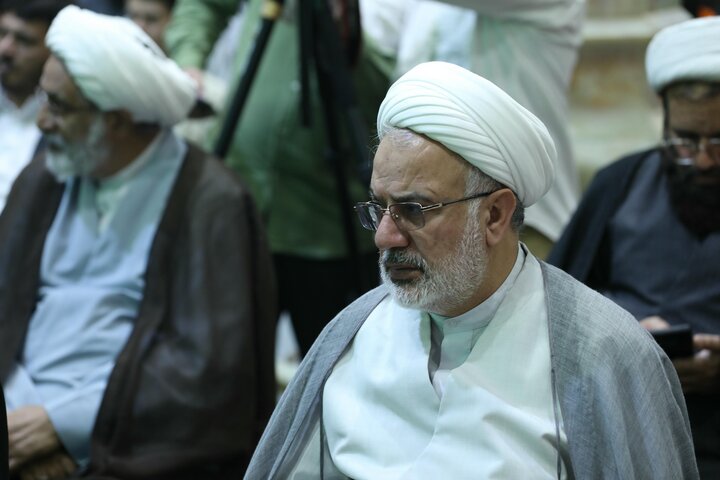 تصاویر دیدار مدیر حوزه های علمیه با طلاب و روحانیون ایرانی مقیم نجف اشرف