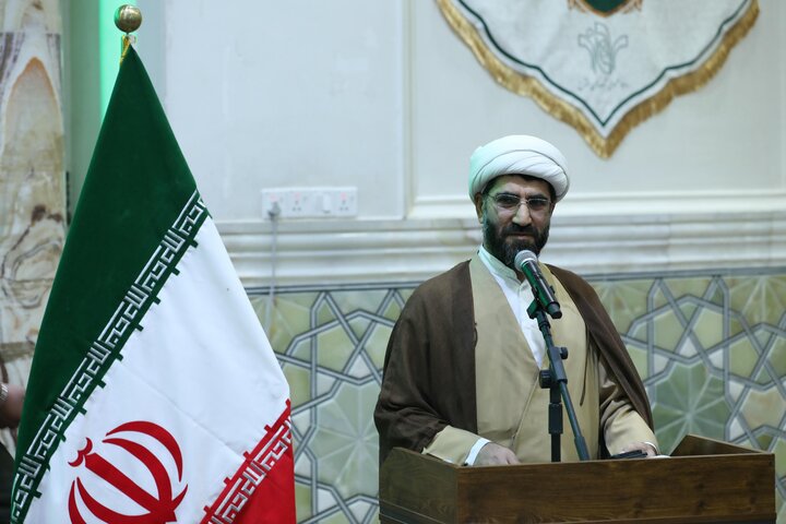 تصاویر دیدار مدیر حوزه های علمیه با طلاب و روحانیون ایرانی مقیم نجف اشرف