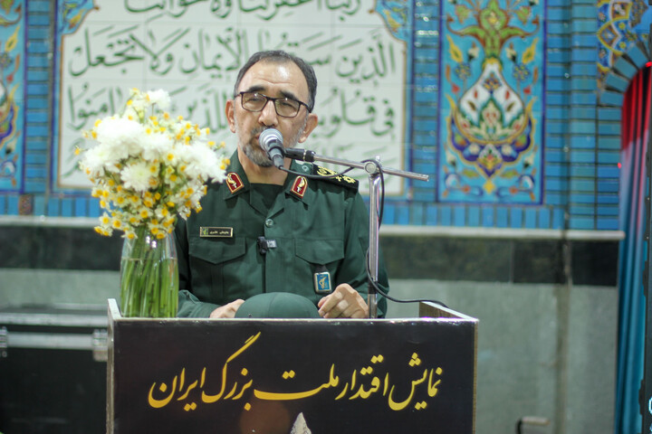 اجتماع بزرگ بسیجیان در مصلی المهدی بیرجند