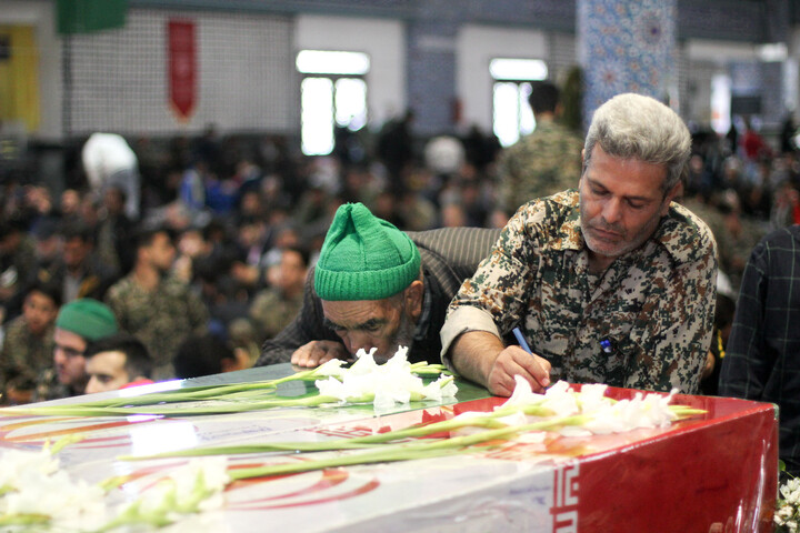 اجتماع بزرگ بسیجیان در مصلی المهدی بیرجند