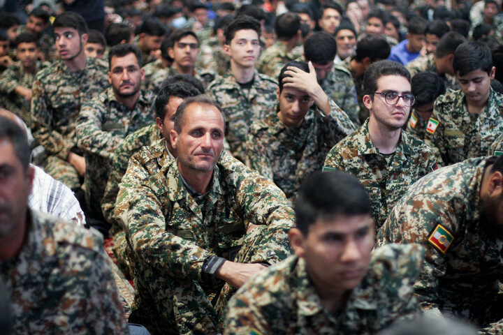 اجتماع بزرگ بسیجیان در مصلی المهدی بیرجند