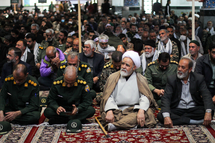 اجتماع بزرگ بسیجیان در مصلی المهدی بیرجند