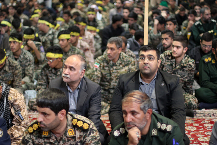 اجتماع بزرگ بسیجیان در مصلی المهدی بیرجند