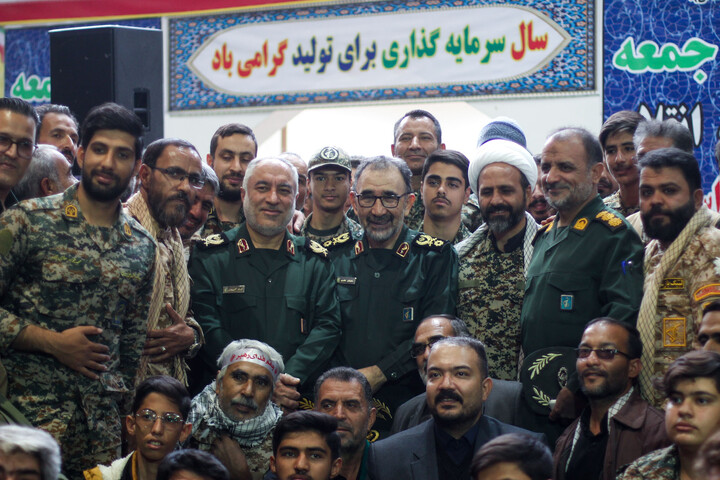 اجتماع بزرگ بسیجیان در مصلی المهدی بیرجند