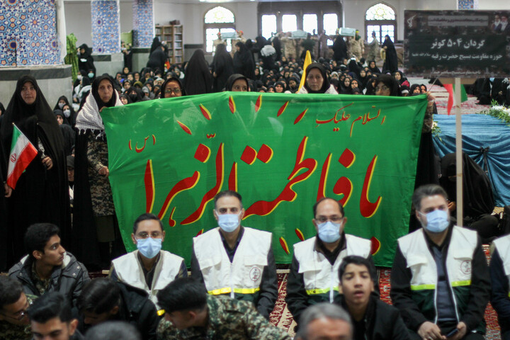 اجتماع بزرگ بسیجیان در مصلی المهدی بیرجند