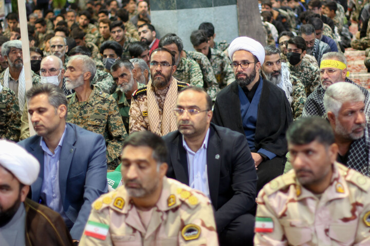 اجتماع بزرگ بسیجیان در مصلی المهدی بیرجند