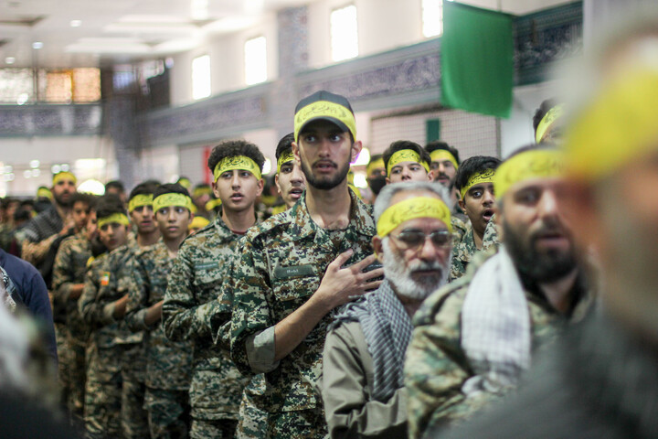 اجتماع بزرگ بسیجیان در مصلی المهدی بیرجند