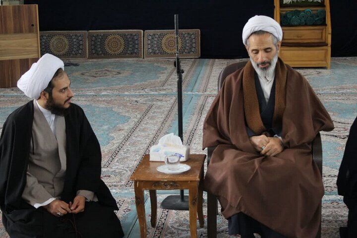 تصاویر/ حضور طلاب و اساتید مدرسه علمیه امام خمینی(ره) هرسین در قم