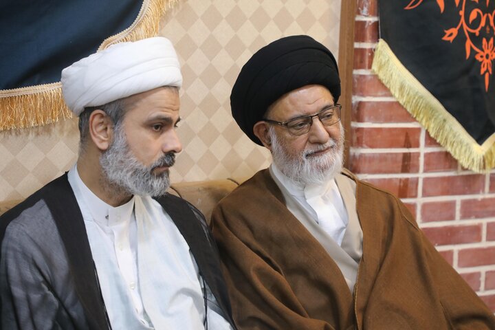 دیدار آیت الله اعرافی با برخی از اساتید حوزه علمیه نجف اشرف