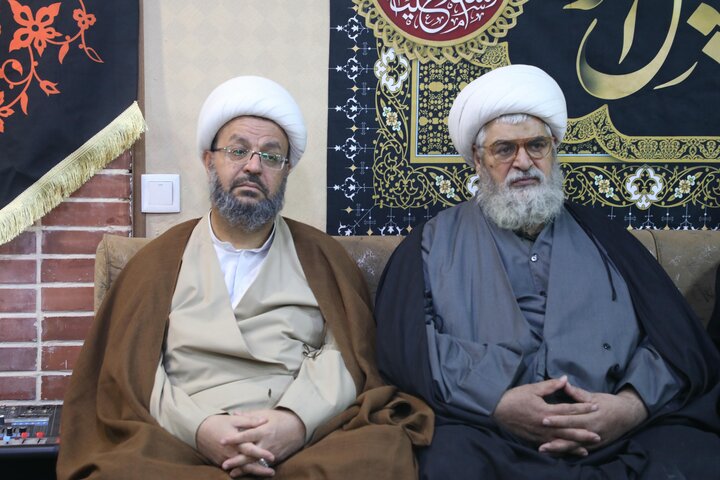 دیدار آیت الله اعرافی با برخی از اساتید حوزه علمیه نجف اشرف