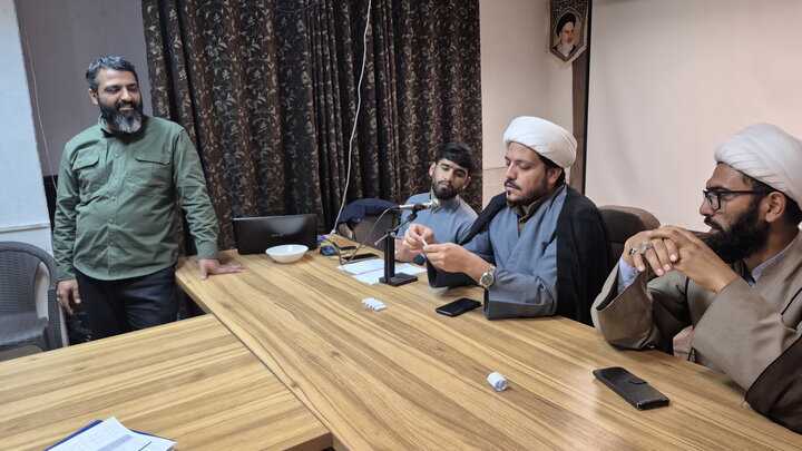 تصاویر/ قرعه‌کشی چهارمین جشنواره فرهنگی ورزشی طلاب بسیجی منطقه کاشان