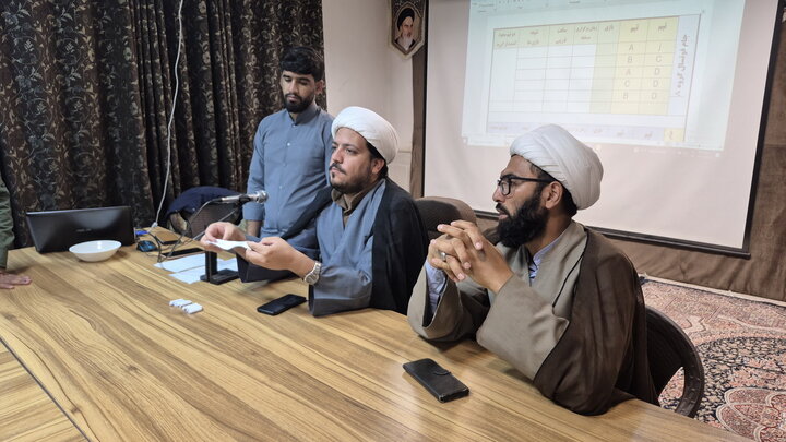 تصاویر/ قرعه‌کشی چهارمین جشنواره فرهنگی ورزشی طلاب بسیجی منطقه کاشان