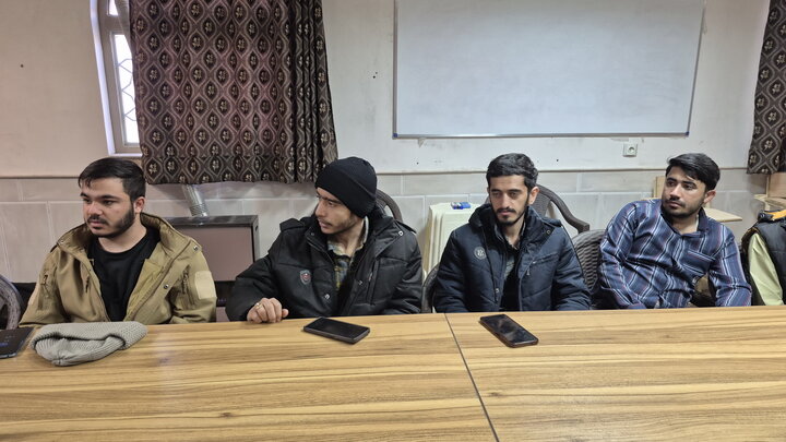 تصاویر/ قرعه‌کشی چهارمین جشنواره فرهنگی ورزشی طلاب بسیجی منطقه کاشان