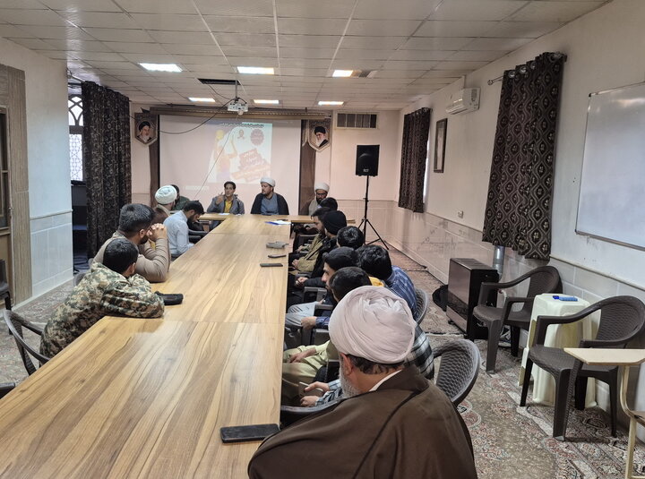 تصاویر/ قرعه‌کشی چهارمین جشنواره فرهنگی ورزشی طلاب بسیجی منطقه کاشان