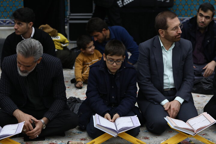 تصاویر/ محفل انس با قرآن با حضور جامعه قرآنی استان قم