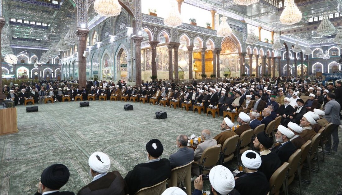 برعاية العتبتين الحسينية والعلوية.. الصحن الحسيني يشهد اختتام فعاليات مؤتمر الميرزا النائيني (نسخة العراق) + صور