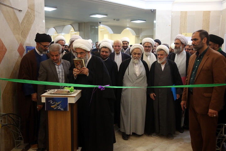 تصاویر/ مراسم افتتاحیه «چهارمین نمایشگاه تخصصی کتاب فقه و کلام معاصر»