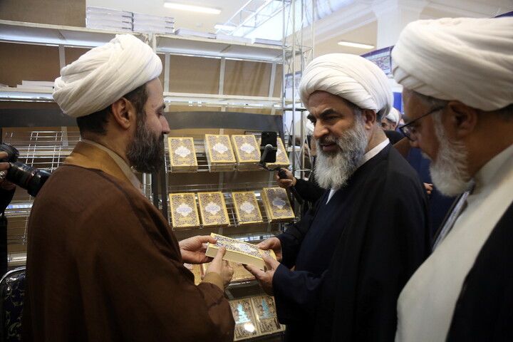 تصاویر/ مراسم افتتاحیه «چهارمین نمایشگاه تخصصی کتاب فقه و کلام معاصر»