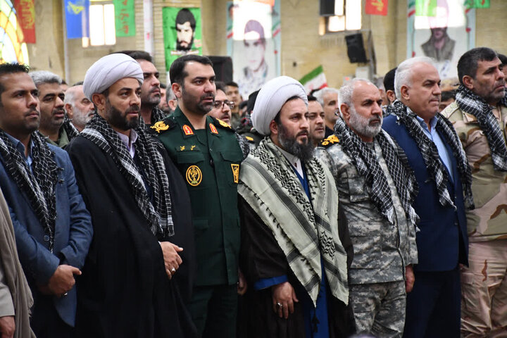 تصاویر/ اجلاسیه سرداران، امیران و هزار و هجده شهید سرافراز شهرستان خوی