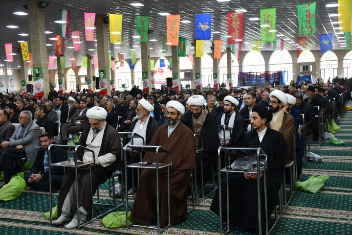 تصاویر/ اجلاسیه سرداران، امیران و هزار و هجده شهید سرافراز شهرستان خوی