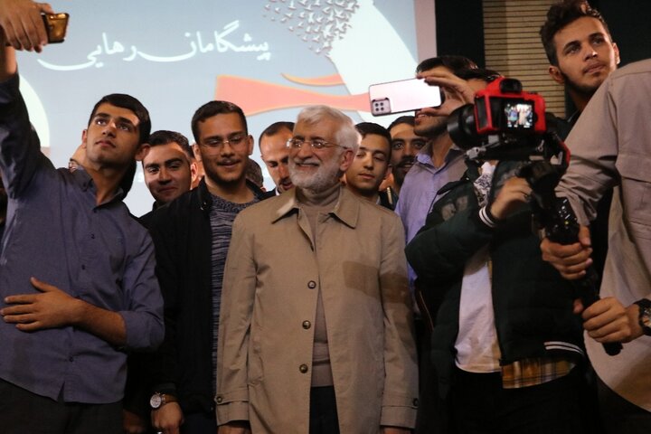 تصاویر/ حضور دکتر جلیلی در دانشگاه ارومیه