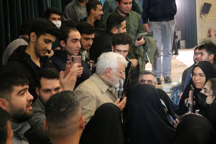 تصاویر/ حضور دکتر جلیلی در دانشگاه ارومیه