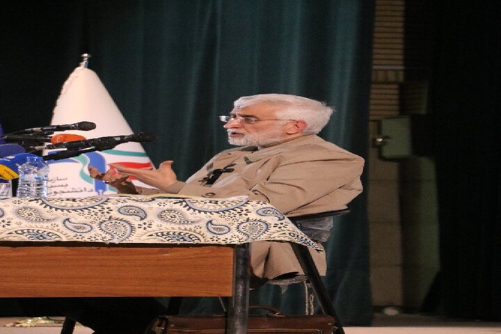 تصاویر/ حضور دکتر جلیلی در دانشگاه ارومیه