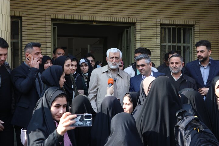 تصاویر/ حضور دکتر جلیلی در دانشگاه ارومیه