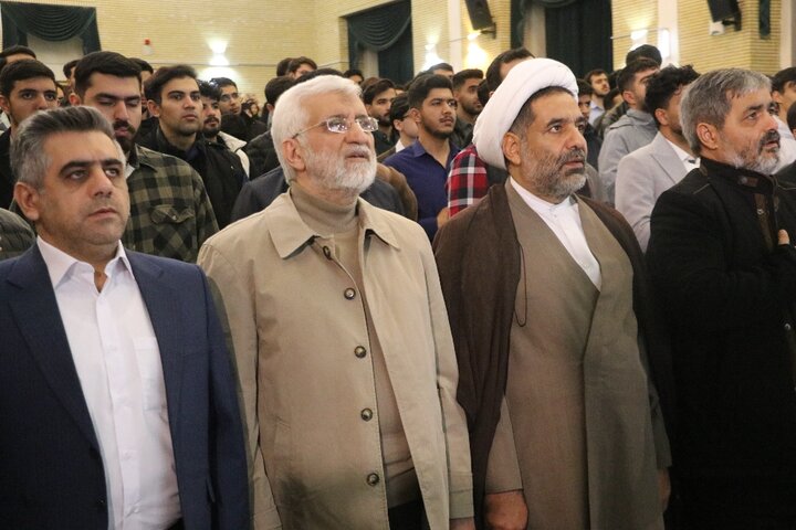 تصاویر/ حضور دکتر جلیلی در دانشگاه ارومیه