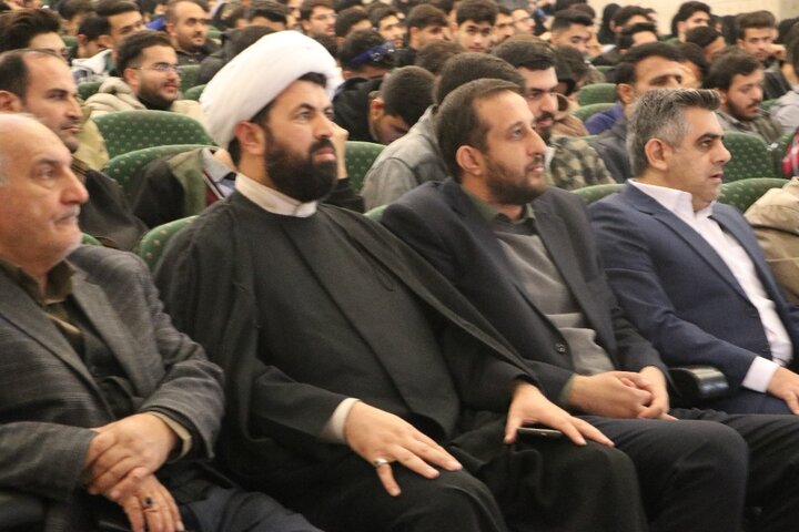 تصاویر/ حضور دکتر جلیلی در دانشگاه ارومیه